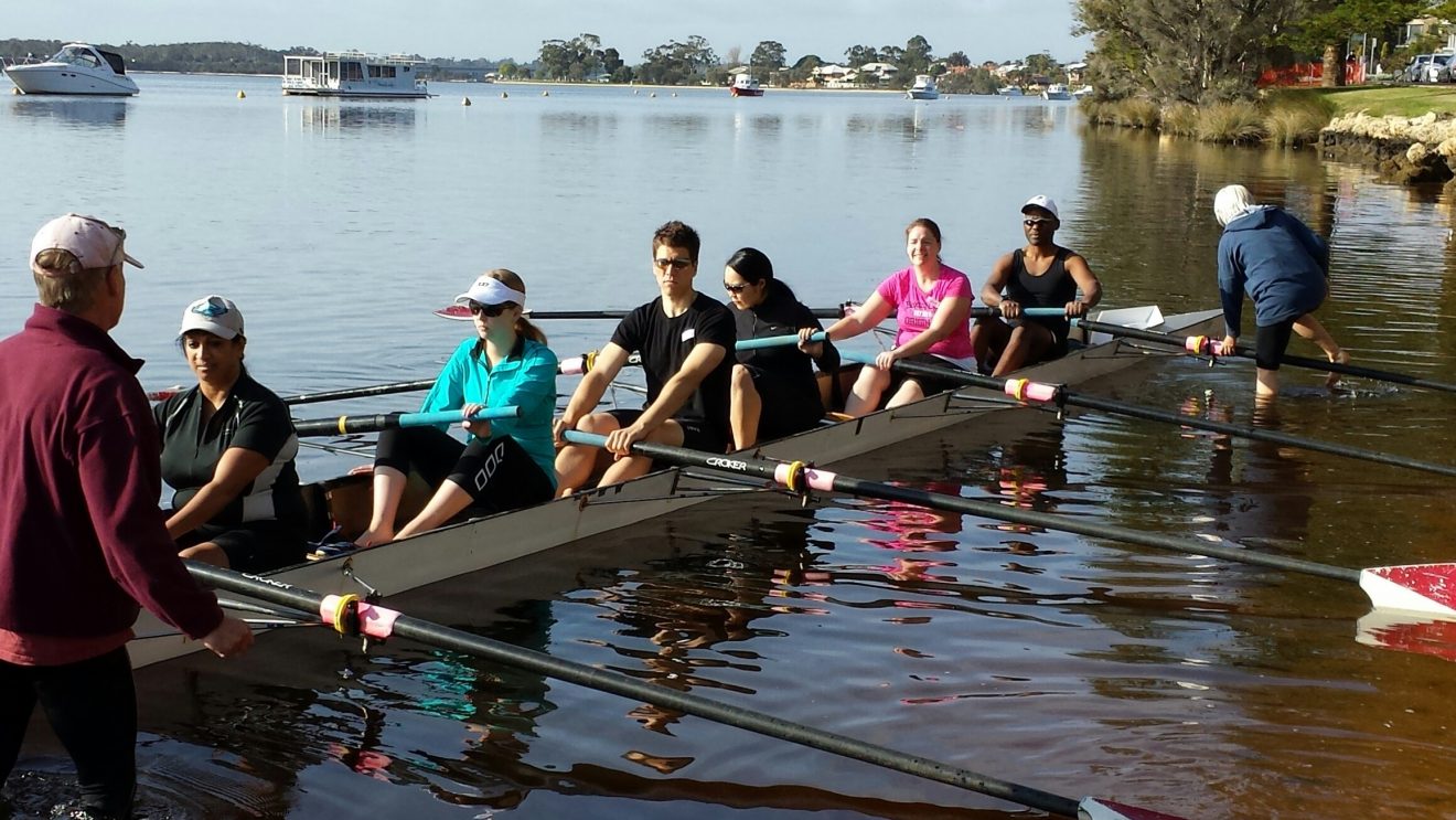 Rowing Outdoors WA